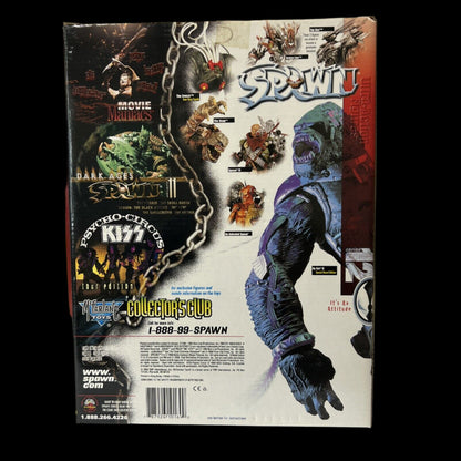 SPAWN CY-GOR 2 Todd McFarlane Series 12 Action Figure NIB NEW 1998 Gorilla TOYS (Damaged Box)