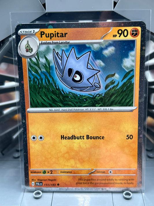 Pupitar 111/193 - SV02: Paldea Evolved (PAL) Cosmos Holo Pokémon TCG