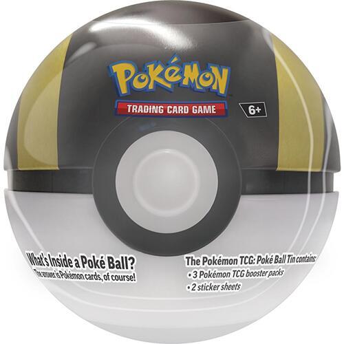 PokeBall Tin, 3 Pack Pokemon TCG