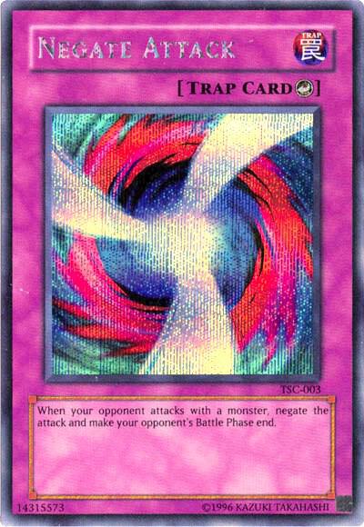 Negate Attack (The Sacred Cards) TSC-003 Yu-Gi-Oh! Video Game Promotional Cards Yu-Gi-Oh Limited