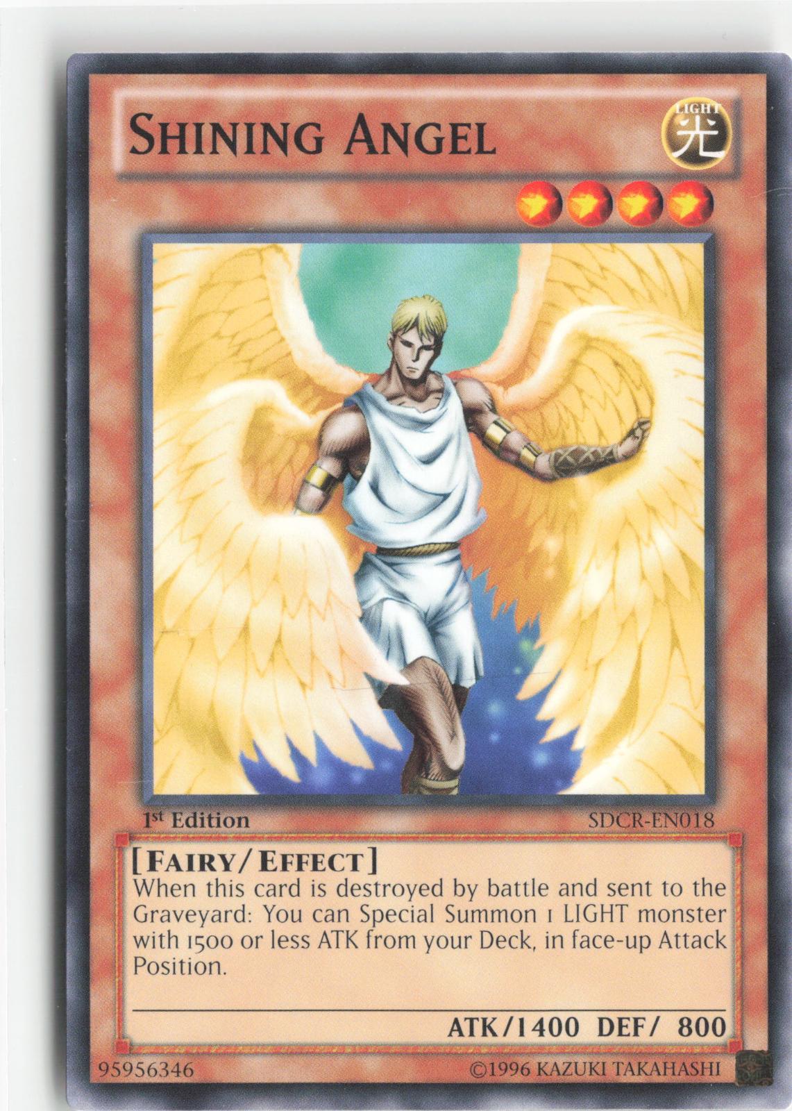 Shining Angel SDCR-EN018 Structure Deck: Cyber Dragon Revolution Yu-Gi-Oh 1st Edition