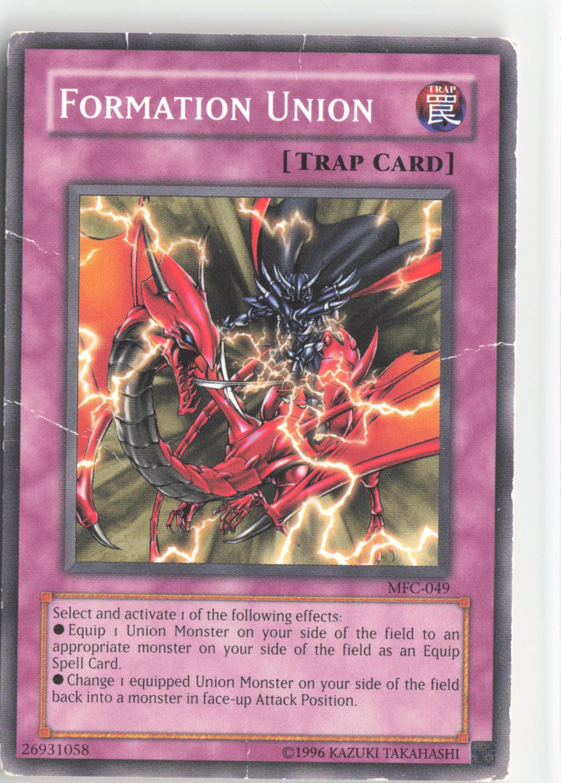 Formation Union MFC-049 Common / Short Print Magician's Force Yu-Gi-Oh Unlimited