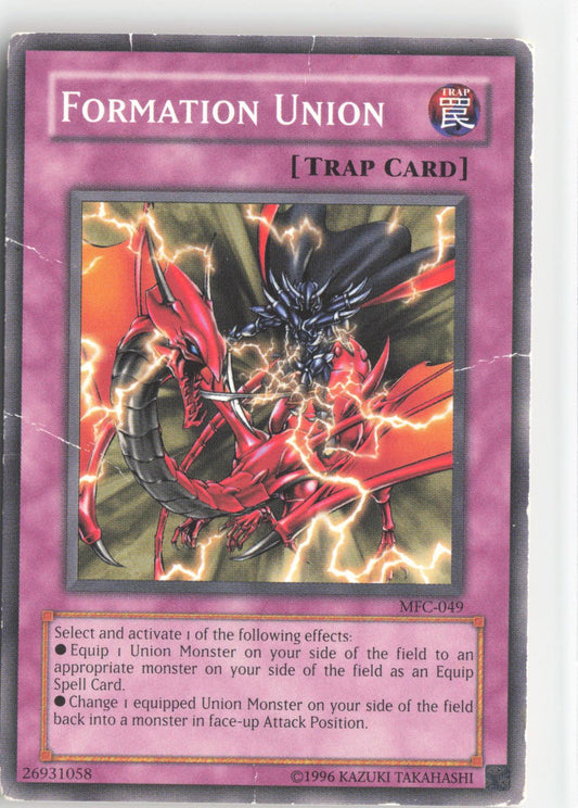 Formation Union MFC-049 Common / Short Print Magician's Force Yu-Gi-Oh Unlimited