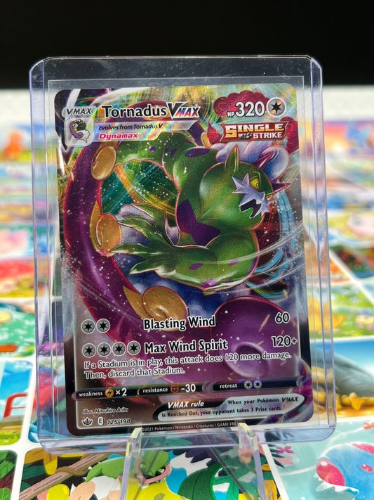Tornadus VMAX 125/198 - SWSH06: Chilling Reign (SWSH06) Pokémon Card TCG