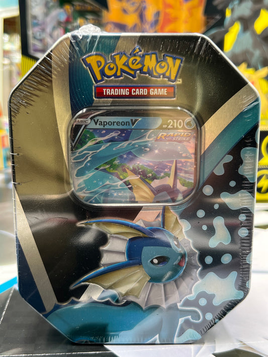Eevee Evolutions Tin [Vaporeon V] - Miscellaneous Cards & Products (MCAP) Pokémon TCG