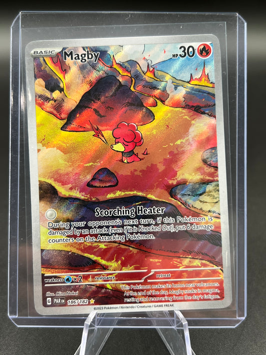 Magby - 186/182 - SV04: Paradox Rift (PAR) Pokémon TCG