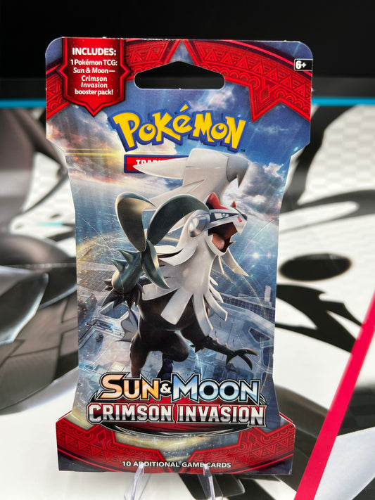 Crimson Invasion Sleeved Booster Pack - SM - Crimson Invasion (SM04) Pokémon TCG