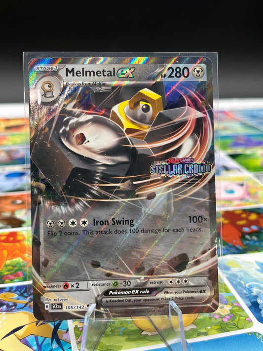 Melmetal ex 105/142 (Stellar Crown Stamped) - Miscellaneous Cards & Products (MCAP) Pokémon TCG