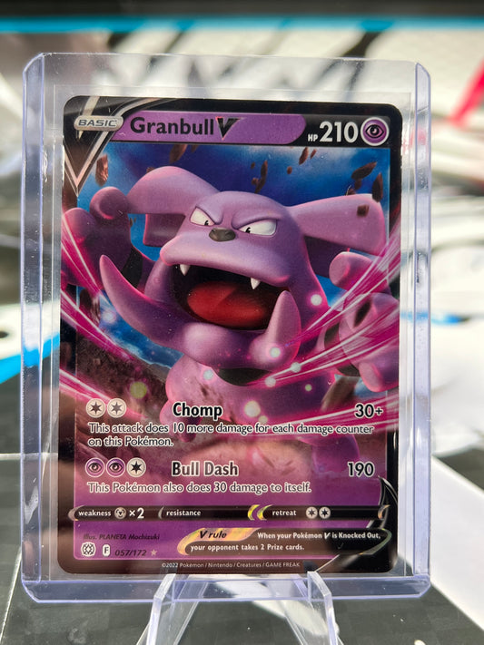 Granbull V 057/172 / Ultra Rare - SWSH09: Brilliant Stars (SWSH09) Pokémon TCG