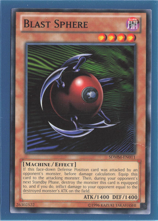 Blast Sphere DPBC-EN042 Duelist Pack: Battle City Yu-Gi-Oh 1st Edition