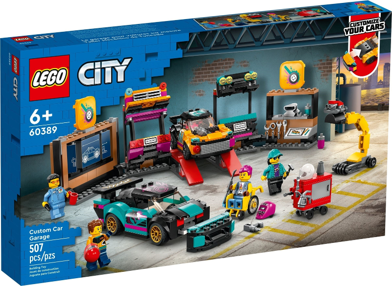 LEGO CITY: Custom Car Garage (60389) New
