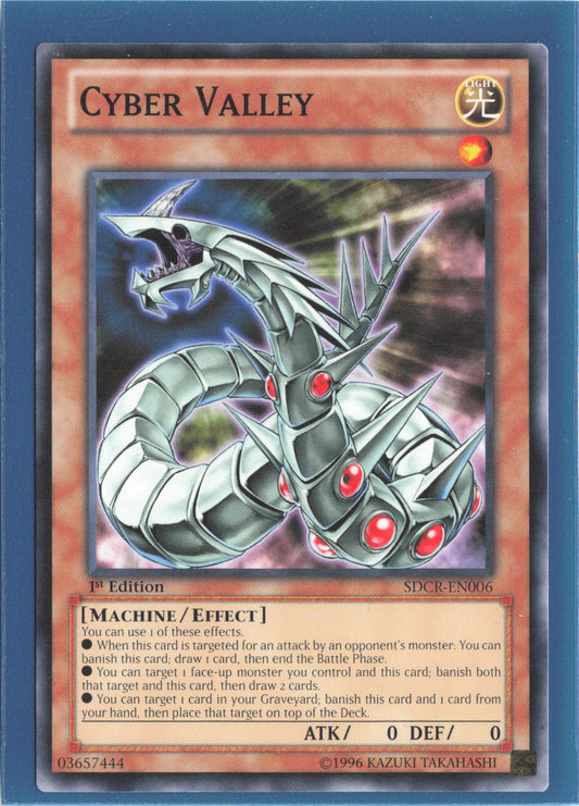 Cyber Valley SDCR-EN006 Structure Deck: Cyber Dragon Revolution Yu-Gi-Oh 1st Edition