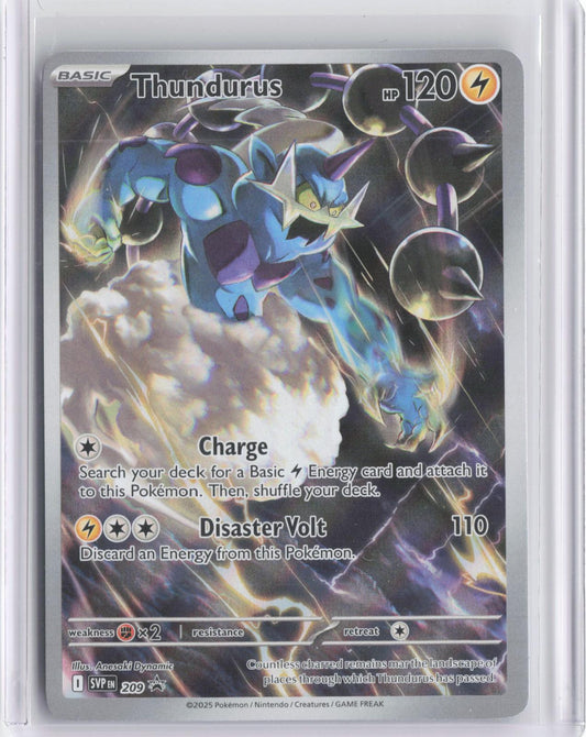 Thundurus 209 Holo Promo Scarlet & Violet Promo Pokemon