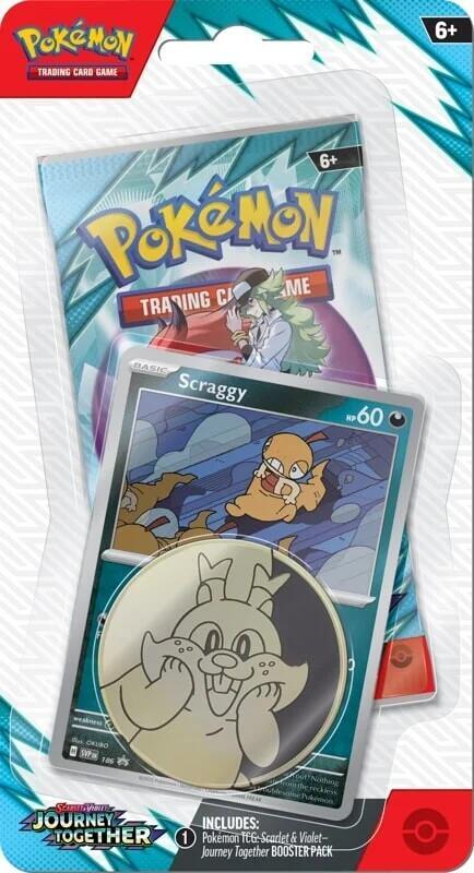 Journey Together Single Pack Blister [Scraggy] - SV09: Journey Together (JTG) Pokémon TCG