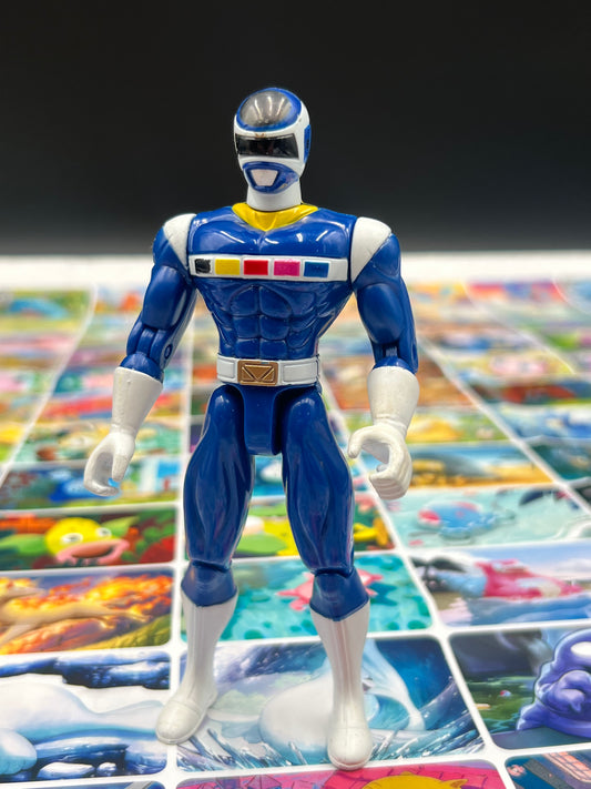 Blue Power Ranger Action Figure 1997 Bandai Used