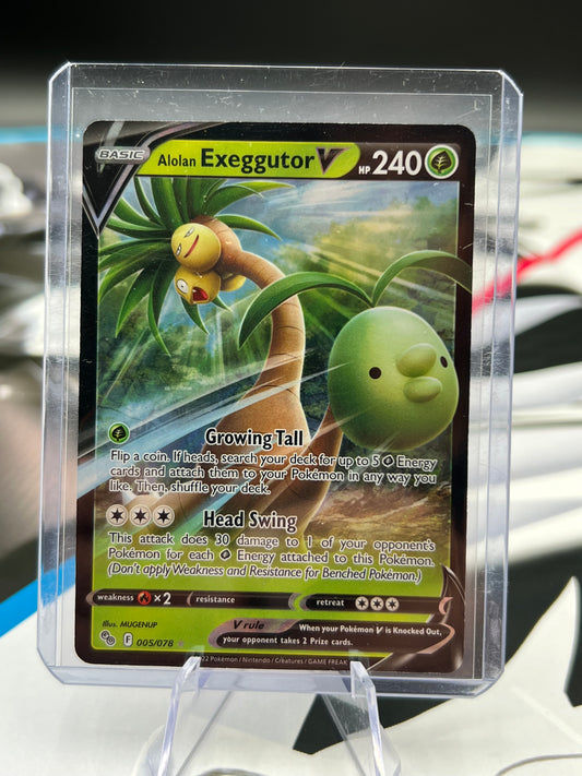 Alolan Exeggutor V 005/078 - Pokemon GO (PGO) Pokémon TCG