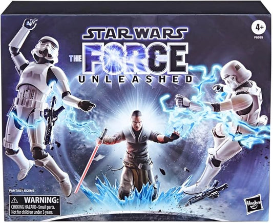 The Black Series Starkiller and 2 Storm Troopers Action Figures Hasbro F6995 6 inch Star Wars