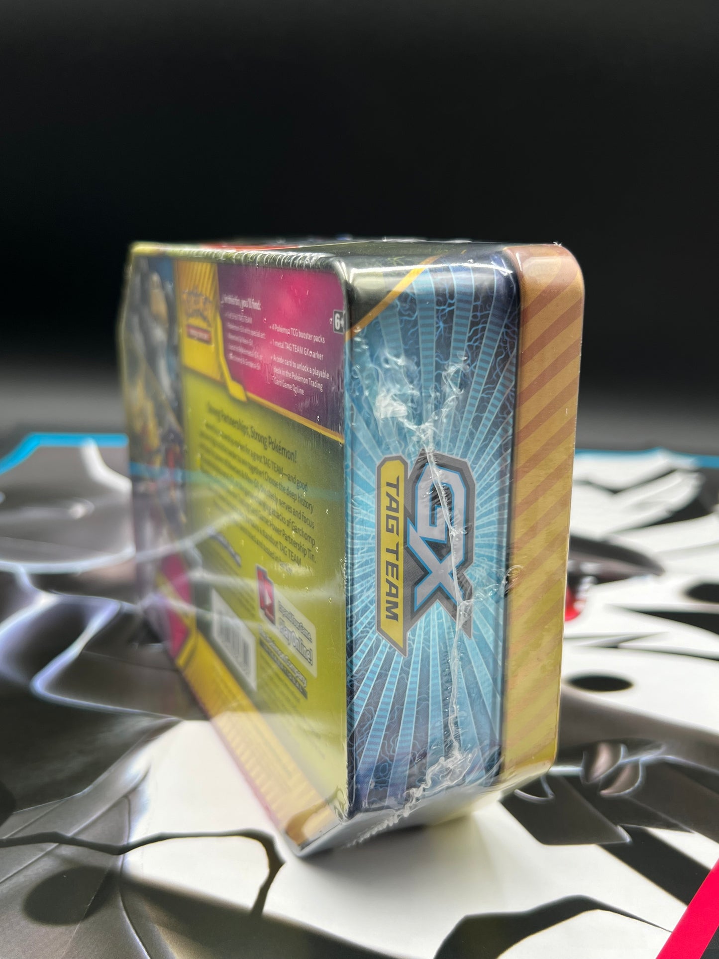 Power Partnership Tin [ Tag Team Garchomp & Giratina GX SM 193 PROMO ] - SM - Unified Minds (SM11) Pokémon TCG New