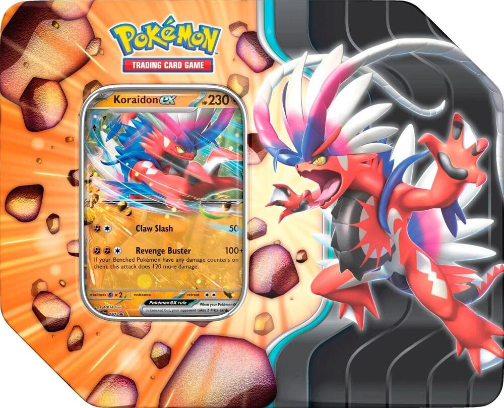 Slashing Legends Tin [Koraidon ex] - Miscellaneous Cards & Products (MCAP) Pokémon TCG