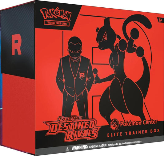 Destined Rivals Pokémon Center Elite Trainer Box (Exclusive) - SV10: Destined Rivals (DRI) Pokémon TCG ETB