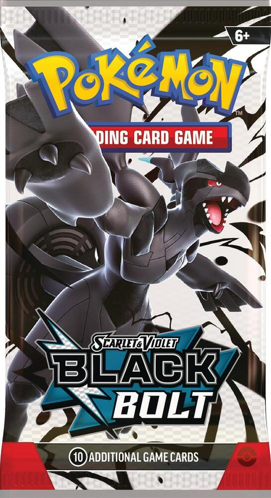 Black Bolt Booster Pack - SV: Black Bolt Pokémon TCG Scarlet and Violet
