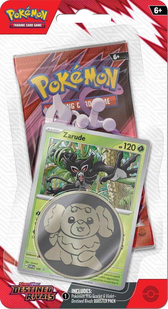 Destined Rivals Single Pack Blister [Zarude] - SV10: Destined Rivals (DRI) Pokémon TCG