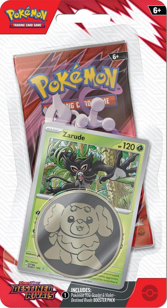 Destined Rivals Single Pack Blister [Zarude] - SV10: Destined Rivals (DRI) Pokémon TCG