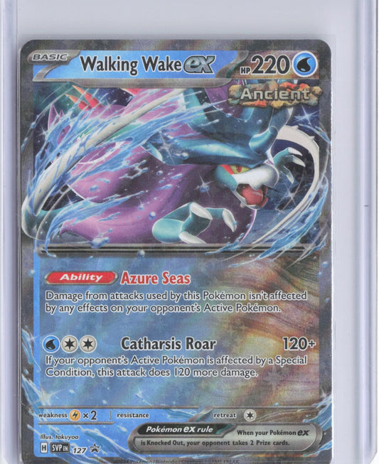 Walking Wake ex 127 Holo Promo Scarlet & Violet Promo Pokemon