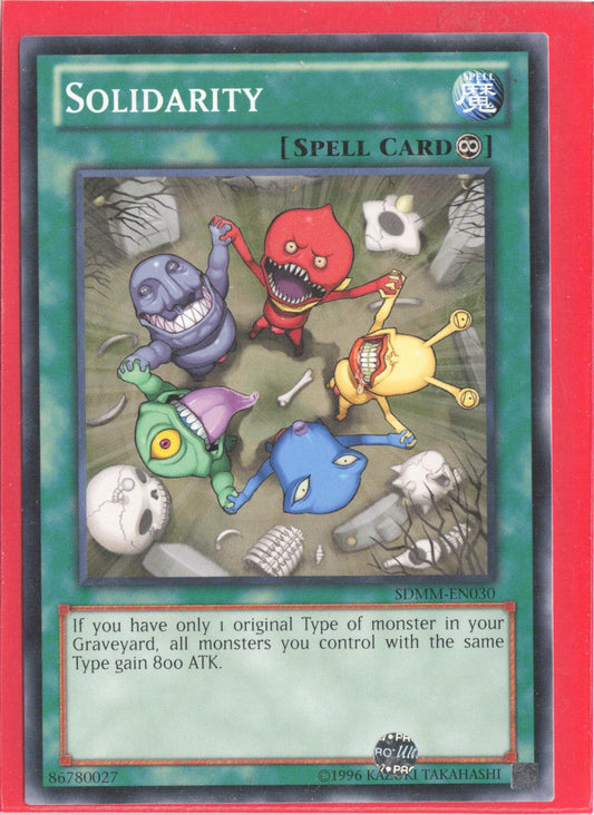 Solidarity SDMM-EN030 Structure Deck: Machina Mayhem Yu-Gi-Oh Unlimited