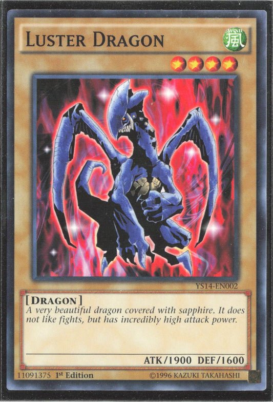 Luster Dragon YS14-EN002 Super Starter: Space-Time Showdown Yu-Gi-Oh 1st Edition