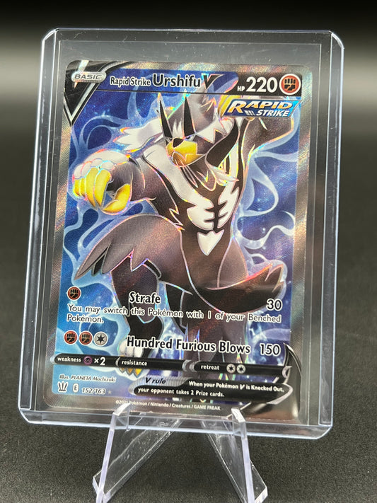 Rapid Strike Urshifu V 152/163 (Full Art) - SWSH05: Battle Styles (SWSH05) Pokémon TCG