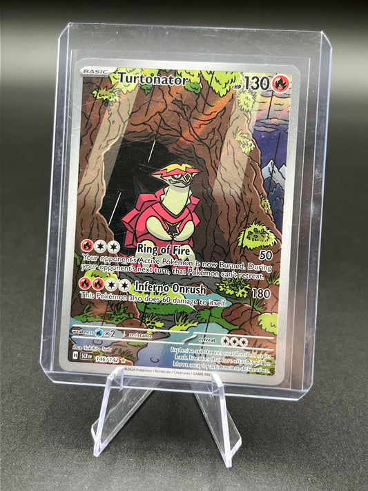 Turtonator - 146/142 - SV07: Stellar Crown (SV07) Pokémon TCG