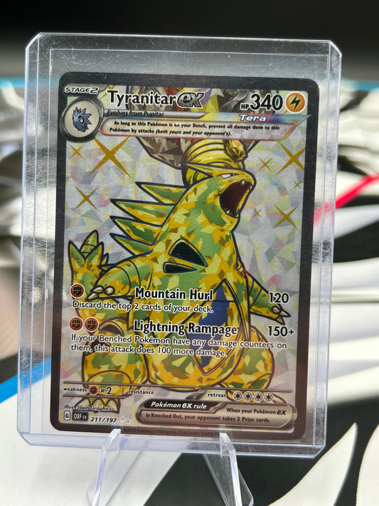 Tyranitar ex - 211/197 - SV03: Obsidian Flames (OBF) Pokémon TCG