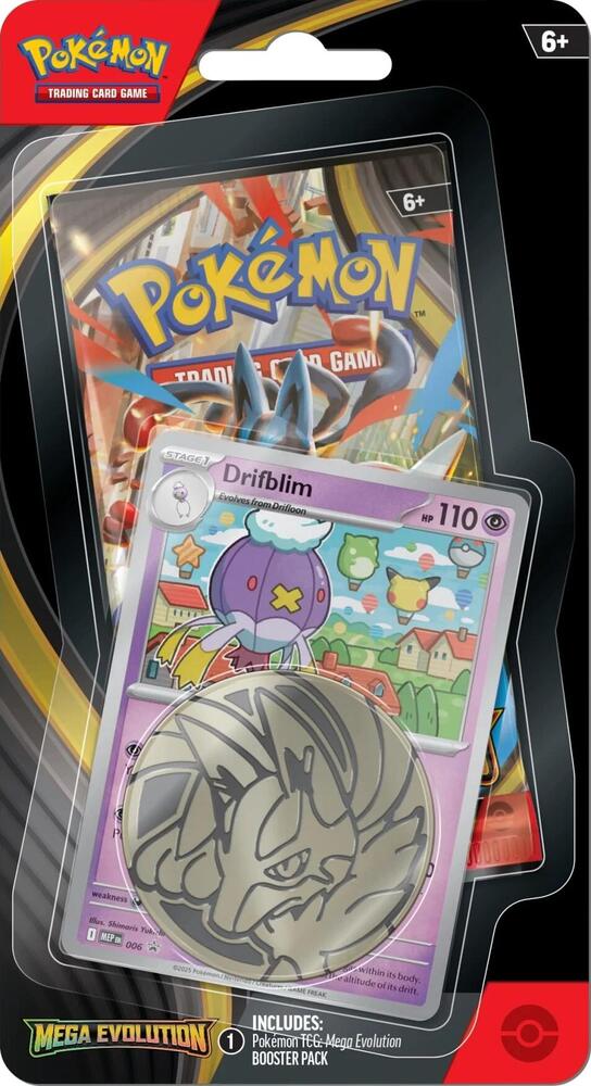 Mega Evolution Single Pack Blister [Drifblim]- ME01: Mega Evolution (MEG) Pokémon TCG