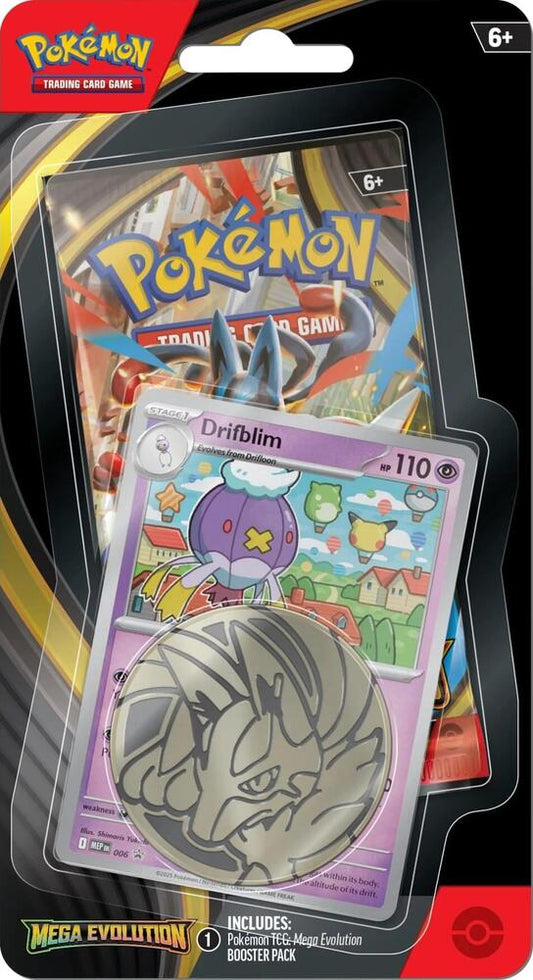 Mega Evolution Single Pack Blister [Drifblim]- ME01: Mega Evolution (MEG) Pokémon TCG