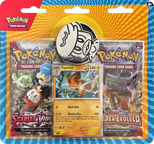 Checklane 2-Pack Blister [Pawmot] (3-tab) - Miscellaneous Cards & Products (MCAP) Pokémon TCG