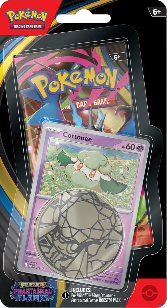 Phantasmal Flames Single Pack Blister [Cottonee] - ME02: Phantasmal Flames (PFL) Pokémon TCG