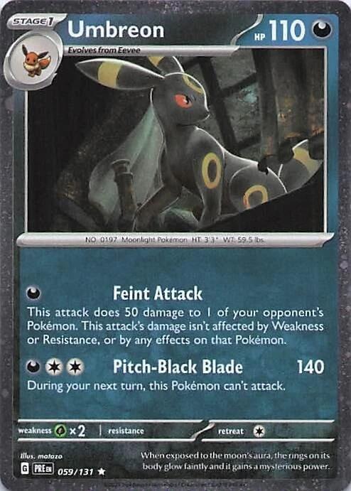 Umbreon - 059 (Cosmos Holo) - Miscellaneous Cards & Products (MCAP) Pokémon Card TCG