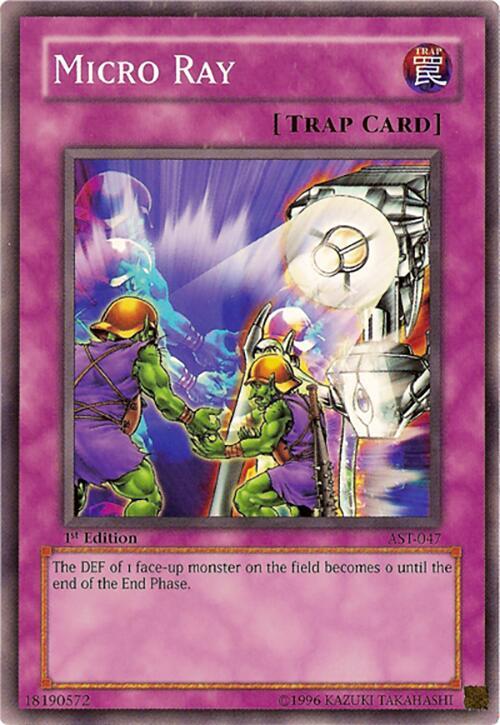 Micro Ray AST-047 Common / Short Print Ancient Sanctuary Yu-Gi-Oh 1st Edition