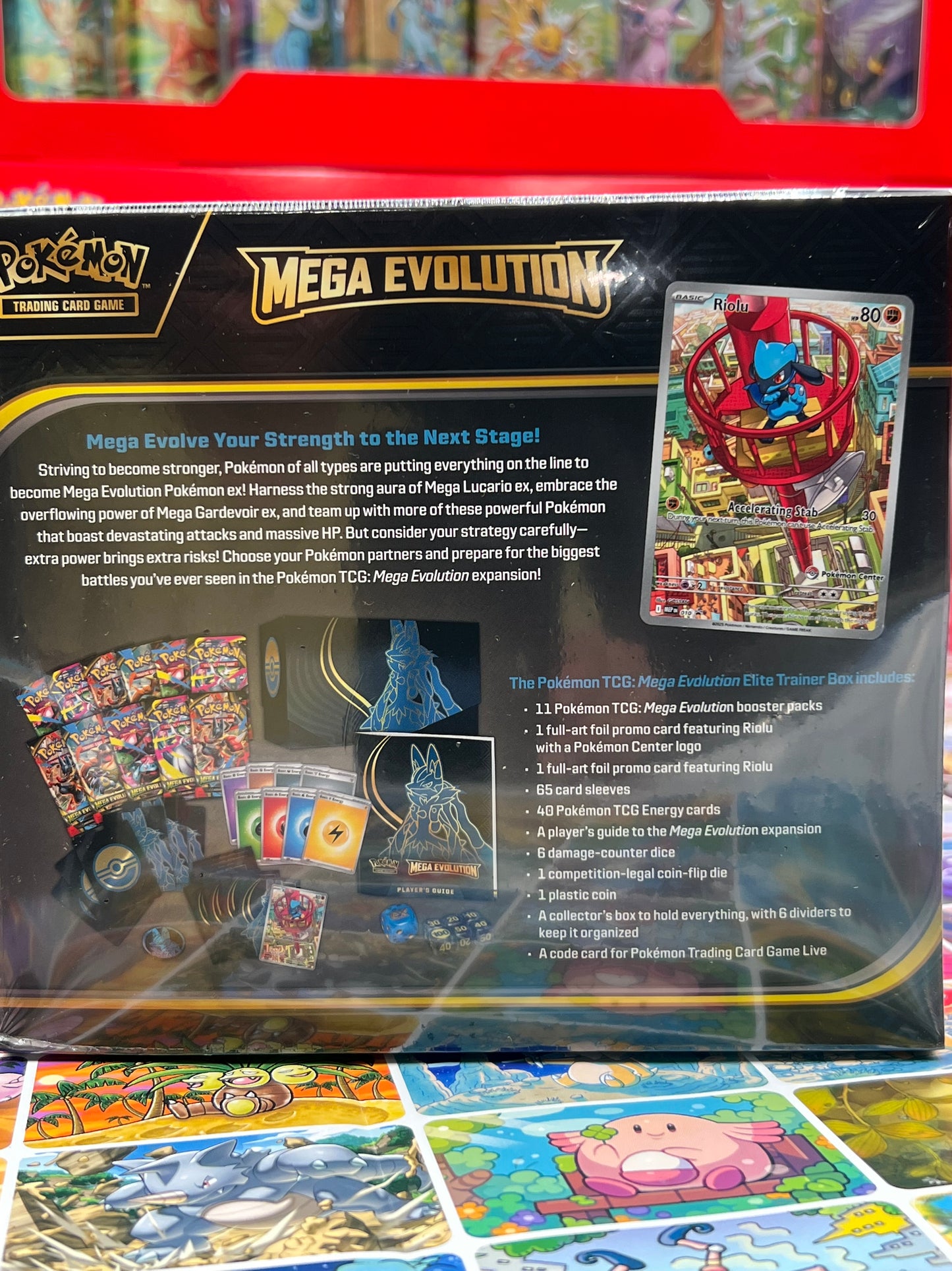 Mega Evolution Pokémon Center Elite Trainer Box (Exclusive) [Mega Lucario] ETB - ME01: Mega Evolution (MEG) Pokémon TCG
