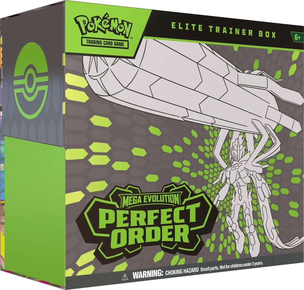 Perfect Order Elite Trainer Box ETB Elite Trainer Box - ME03: Perfect Order (ME03) Pokémon TCG