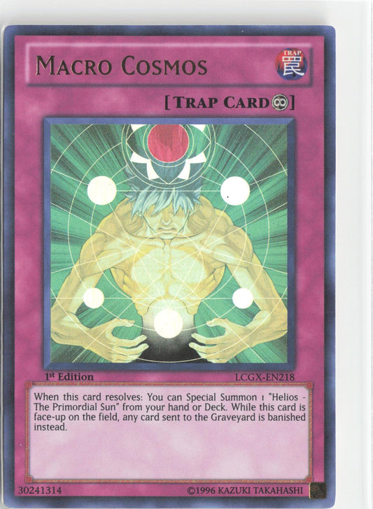 Macro Cosmos LCGX-EN218 Ultra Rare Legendary Collection 2 Yu-Gi-Oh 1st Edition