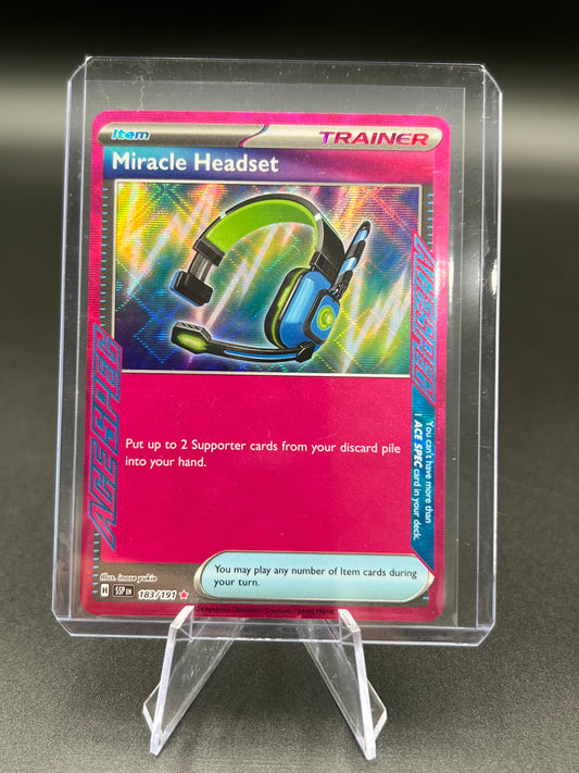 Miracle Headset 183/191 - SV08: Surging Sparks (SV08) Pokémon TCG