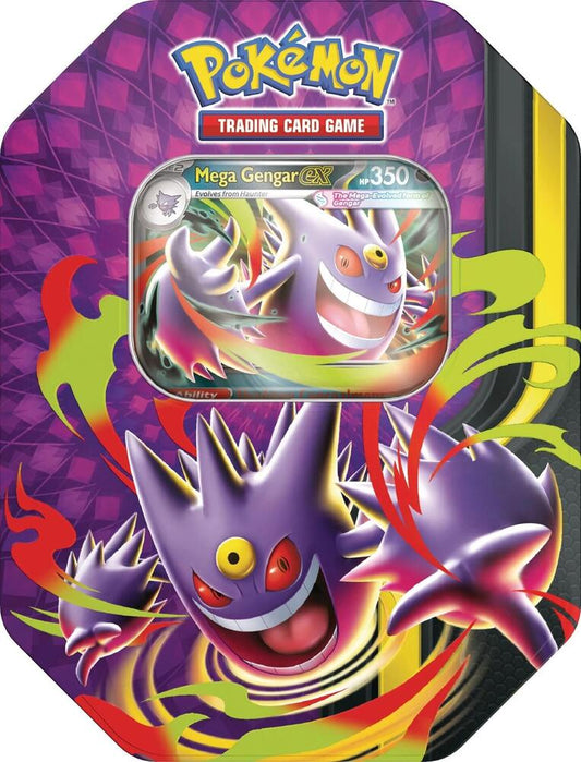 Mega Moonlit Tin [Mega Gengar ex] - Miscellaneous Cards & Products (MCAP) Pokémon TCG