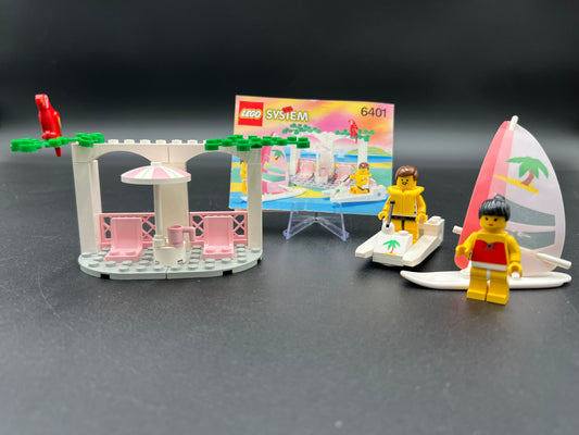 LEGO Seaside Cabana Item No: 6401 Used