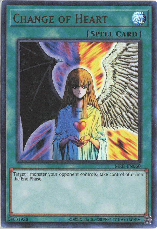 Change of Heart MRD-EN060 Metal Raiders (25th Anniversary Edition) Yu-Gi-Oh Unlimited