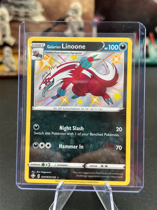 Galarian Linoone - Shining Fates: SV079/SV122 / Shiny Holo Rare Shiny Vault (SHFSV) Pokémon TCG