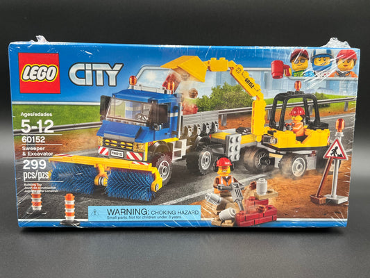 LEGO CITY Sweeper & Excavator Item No: 60152-1 New
