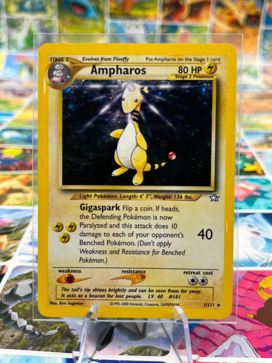Ampharos 1/111 - Neo Genesis (N1) Pokémon Card TCG