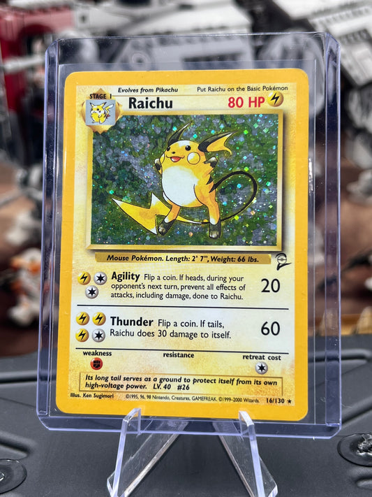Raichu Holo 16/30 - Base Set 2 (BS2) Pokémon TCG WOTC